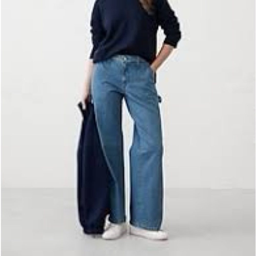 Banana Republic Mid-Rise Straight Carpenter Jeans